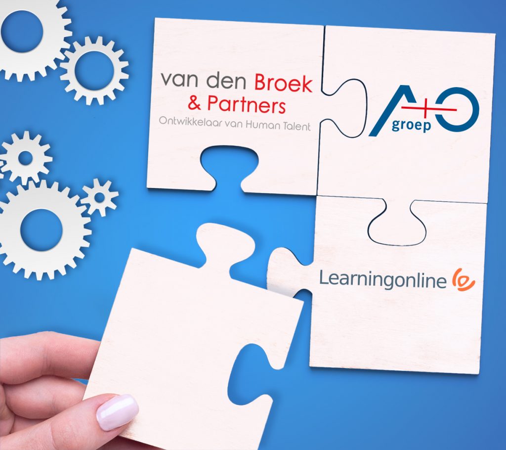 learningonline puzzel samenwerking met van den broek en ao groep